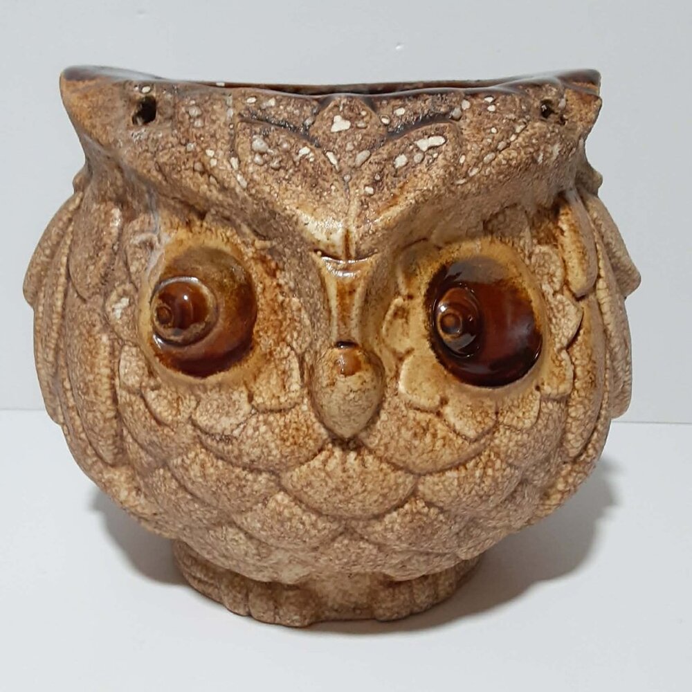 🦉 Vintage Royal Haeger Owl Planter ~ Mid-Century Decor ~ MCM ~ Ceramic